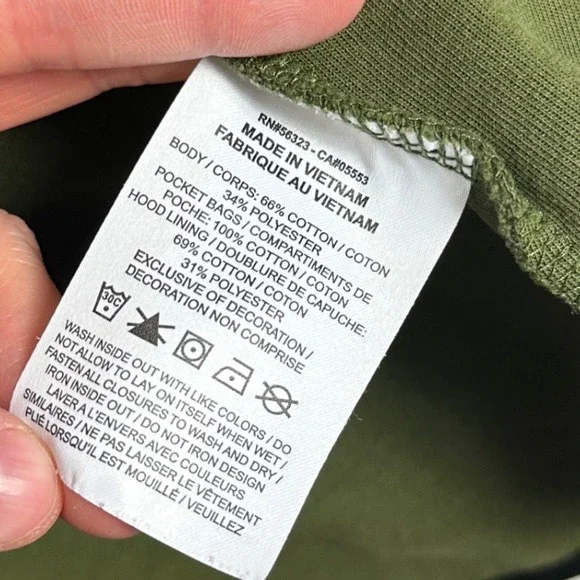 Nike Tech Fleece Windrunner Hoodie Jacket Olive Green Mens Large Full Zip Coat - Picture 4 of 16